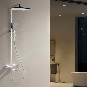 Душевая стойка Ganzer GZ12071-F с термостатом