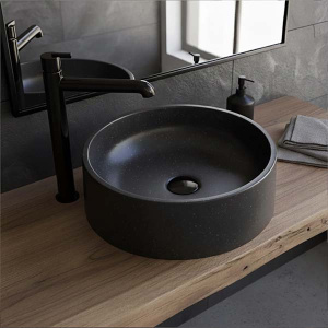 Умывальник Lauter Laguna 21L404NG / 21L405GB / 21L406DB, 40х40, Gold Black