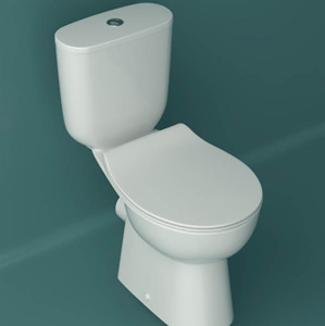 Напольный унитаз Керамин Гольф R, slim Soft Close Дуал