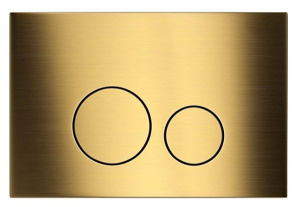 Кнопка для инсталляции Milleau Nuage MR0425K-A3.25, золото сатиновое