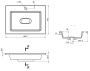 Умывальник Versalia Modul 65 black
