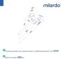 Смеситель для ванны Milardo Maks MAKSB00M10