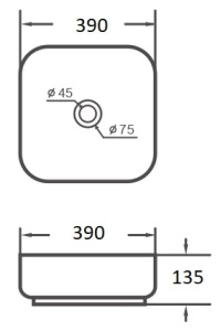 Умывальник Aquaceramika Viva AC423