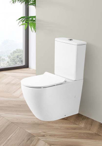 Напольный унитаз BelBagno Sfera-R BB2141CPR безободковый, белый
