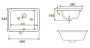 Умывальник Uptrend Tremo TR4070