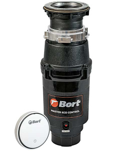 Кухонная мойка Roxen Simple с коландером, дозатором и измельчителем Bort Master Eco Control 93417999, 50х48, сатин
