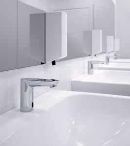 Смеситель для умывальника Grohe Euroeco Cosmopolitan E 36269000 сенсорный