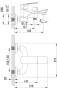 Смеситель для ванны Lemark Plus Shape LM1712C