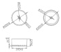 Умывальник Bravat C22284W-ENG