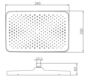 Душевая система Raglo R01272.083040 встраиваемая