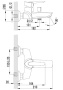 Смеситель для ванны Lemark Mars LM3502C