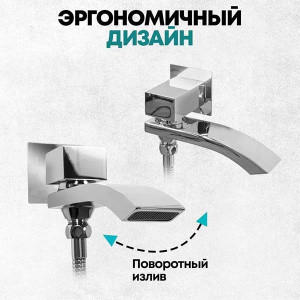 Душевая система скрытого монтажа Grocenberg GB5007 хром