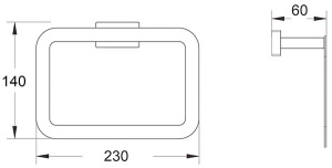 Держатель для полотенец Shevanik SG5606