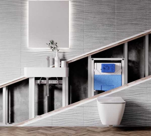 Комплект инсталляции Ideal Standard Prosys Frame 120 M с подвесным унитазом Esedra AquaBlade