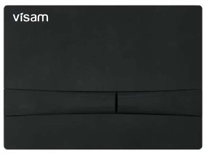 Кнопка для инсталляции Visam F5 черный Soft Touch