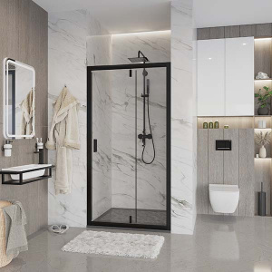 Душевая дверь Niagara Nova NG-83-8AB / NG-83-9AB / NG-83-10AB / NG-83-11AB, 100x195, прозрачный
