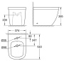Напольное биде Grohe Euro Ceramic 3934000H