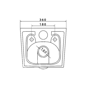 Подвесной унитаз Caprigo Style S-1203