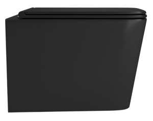 Подвесной унитаз OWL Vatter Ruta-H Matt black OWLT190404 с крышкой SoftClose