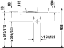 Умывальник Duravit Cape Cod 550 2347550000