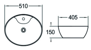 Умывальник SantiLine SL-1043