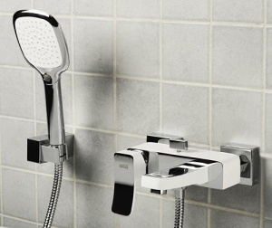 Смеситель для ванны WasserKraft Aller 1061 White