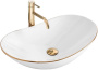 Умывальник Rea Royal Gold Edge U8570