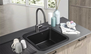 Кухонная мойка Omoikiri Tasogare 51, 51х51, leningrad grey