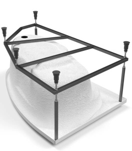 Каркас для ванны Cersanit Joanna 140 New / K-RW-JOANNA140n