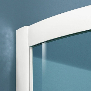 Душевой уголок Radaway Classic A 1700 Graphite белый профиль