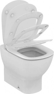 Приставной унитаз Ideal Standard Tesi AquaBlade T007701 безободковый, белый