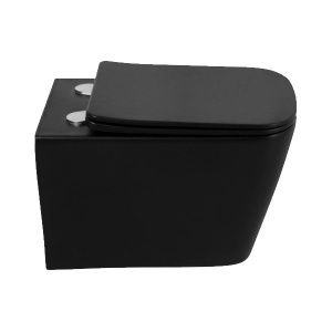 Подвесной унитаз BelBagno Ardente-C BB3202CHR-MB безободковый, черный матовый