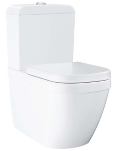 Напольный унитаз Grohe Euro Ceramic 3933800H безободковый, белый