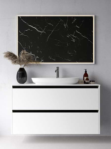 Умывальник Allen Brau Liberty 2 4.32011.20 / 4.32011.21, 70х43, белый