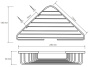 Полка Bemeta Cytro 104308175