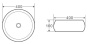 Умывальник BelBagno BB1065