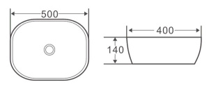 Умывальник BelBagno BB1302