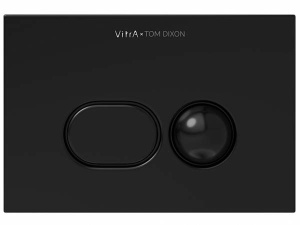 Кнопка для инсталляции Vitra Liquid 740-2101 черный глянцевый, черный глянец