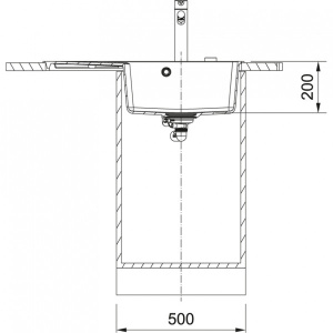 Кухонная мойка Franke CNG 611-78-TL, 78х50, белый