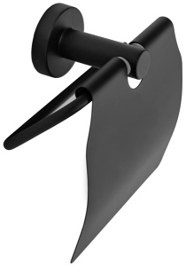 Держатель для туалетной бумаги Rea black matt 77002