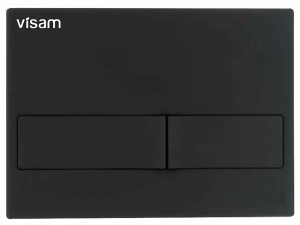 Кнопка для инсталляции Visam L5 / L10 черный Soft Touch / черный глянец