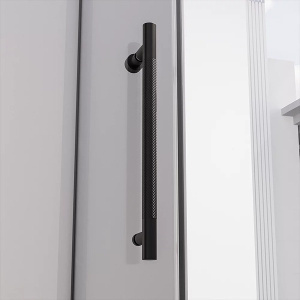 Душевая дверь Veconi Premium Alassio BB, 150х200, черный
