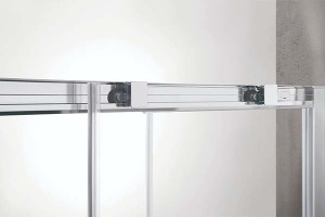 Душевая дверь Adema Glass line прозрачная, 150х195, прозрачный