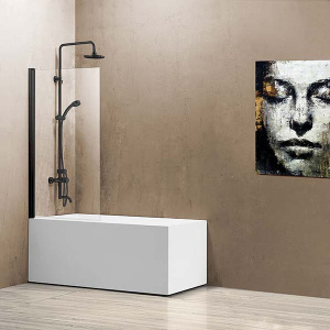 Душевая шторка на ванну Vincea VSB-11800CLB, 80х140, прозрачный