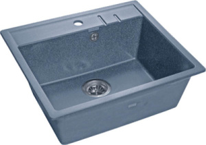 Кухонная мойка GranFest GF-Q560, 56х50, графит