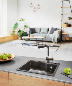 Кухонная мойка Franke Urban UBG 610-56 Fragranite, 56х50, бежевый