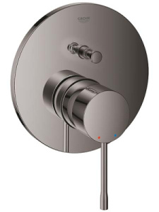 Смеситель встраиваемый Grohe Essence 24058A01 / 24058AL1 (2 функции), темный графит глянец