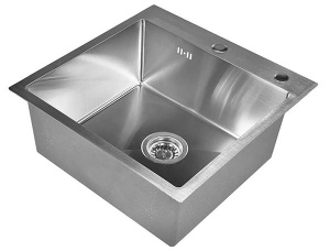Кухонная мойка Wisent WGS-35050+WW405A+W302644 с коландером и дозатором