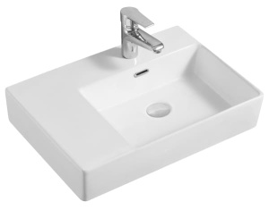 Умывальник Aquaceramika Vega AC5031 R / L, 60х42 левый, белый