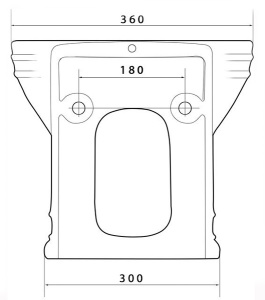 Подвесное биде Caprigo Armonia 5804